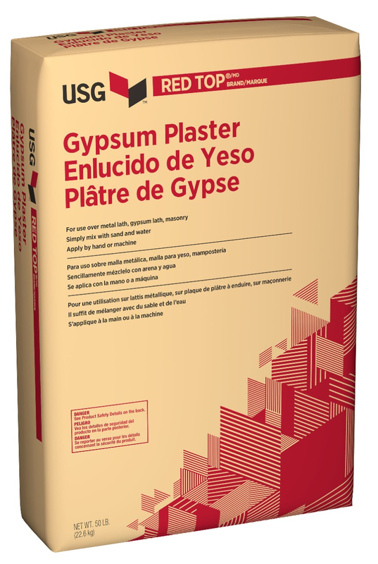 Red Top Gypsum Plaster